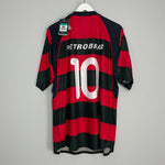 Shop 2004/06 FLAMENGO #10 *BNWT* HOME SHIRT (XL) NIKE, classic football shirts, vintage football shirts & retro soccer jerseys at Cult Kits