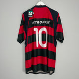 Shop 2004/06 FLAMENGO #10 *BNWT* HOME SHIRT (XL) NIKE, classic football shirts, vintage football shirts & retro soccer jerseys at Cult Kits