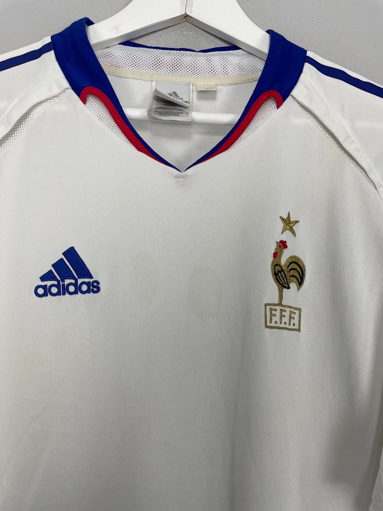 Shop 2004/06 FRANCE AWAY SHIRT (XL) ADIDAS, classic football shirts, vintage football shirts & retro soccer jerseys at Cult Kits