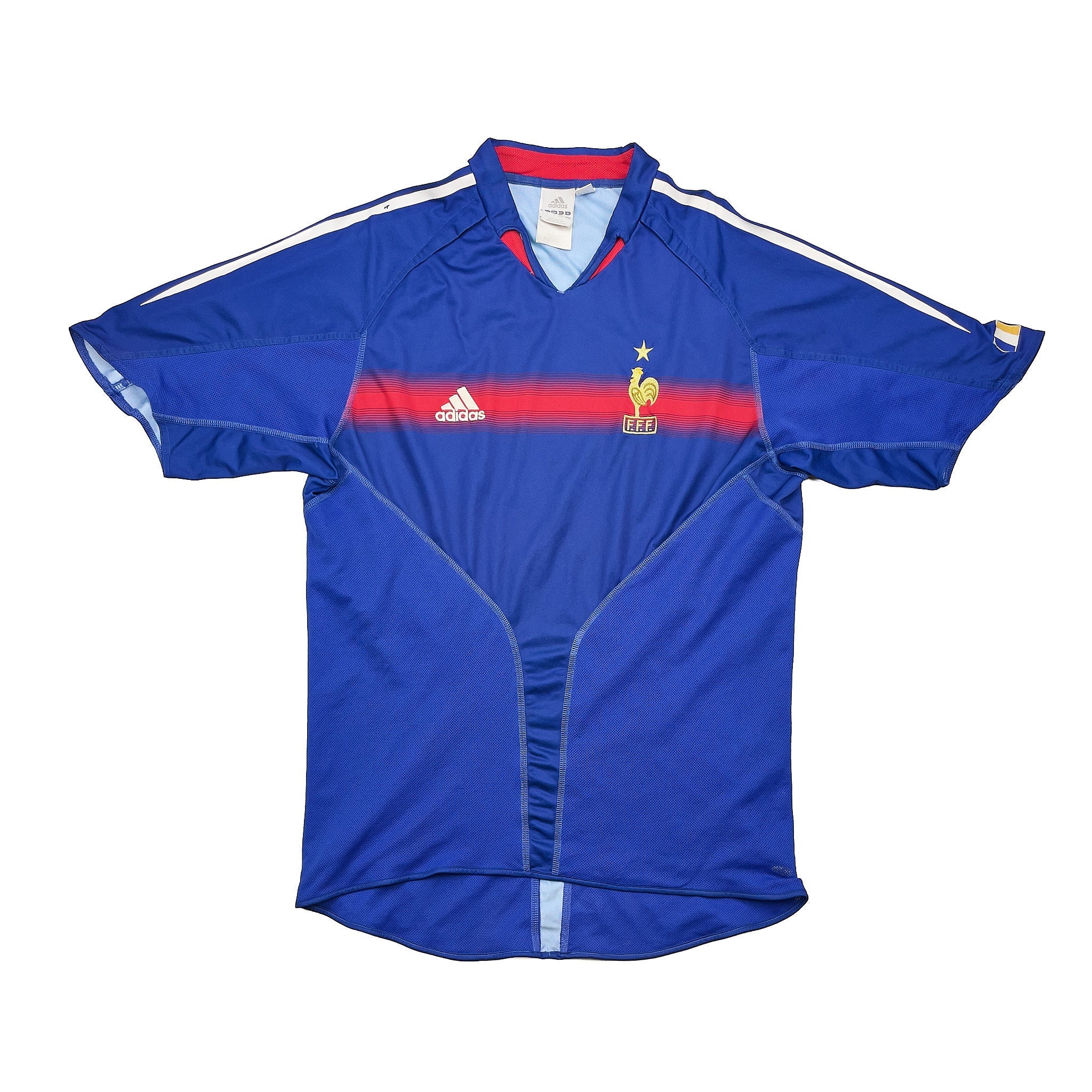 Buy 2004/06 France Home Shirt (L) Adidas ~ Free worldwide shipping ~ Authentic Vintage Football Shirts from Cult Kits