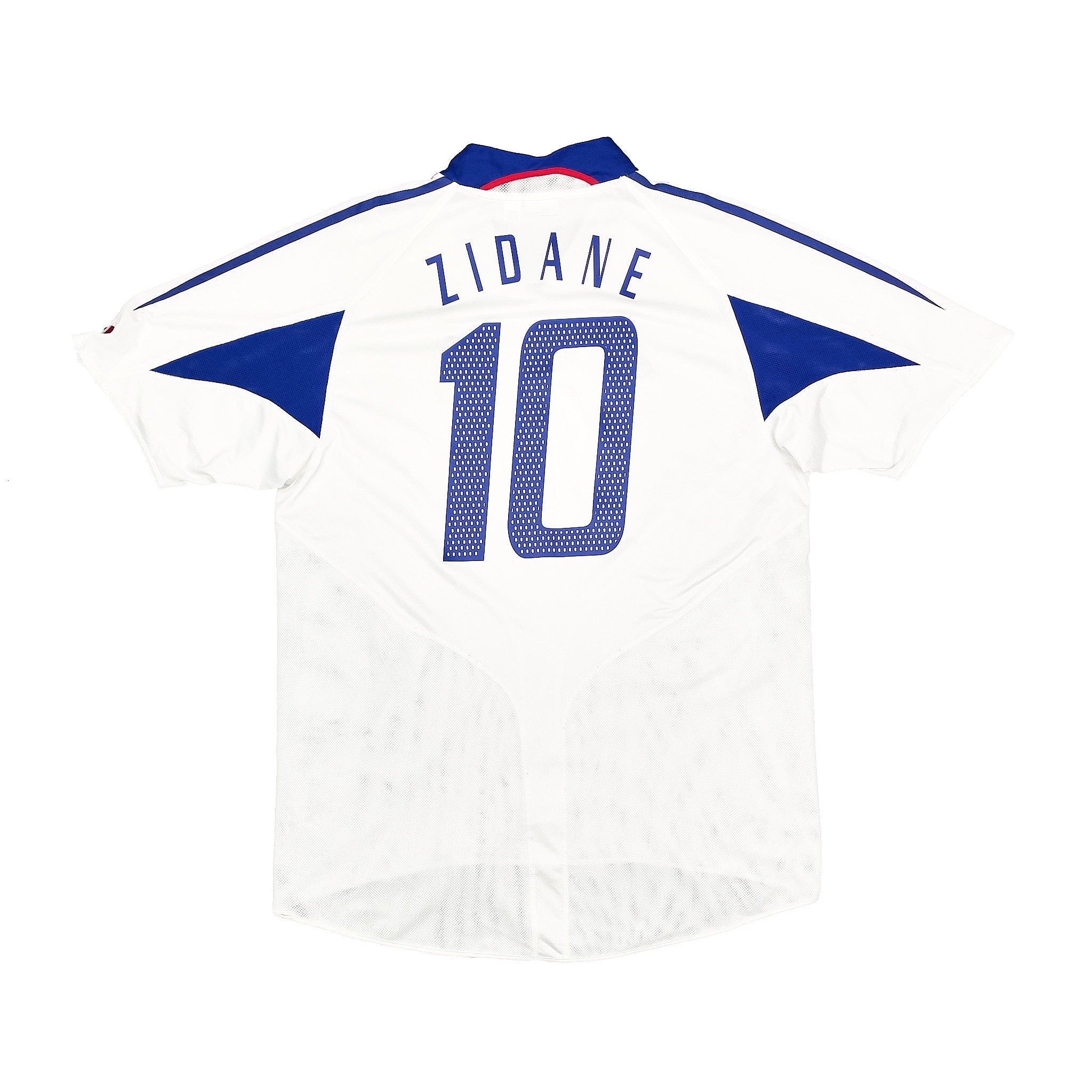 Buy 2004/06 FRANCE ZIDANE 10 AWAY SHIRT (L) ADIDAS ~ Free worldwide shipping available ~ Authentic Vintage Football Shirts from Cult Kits