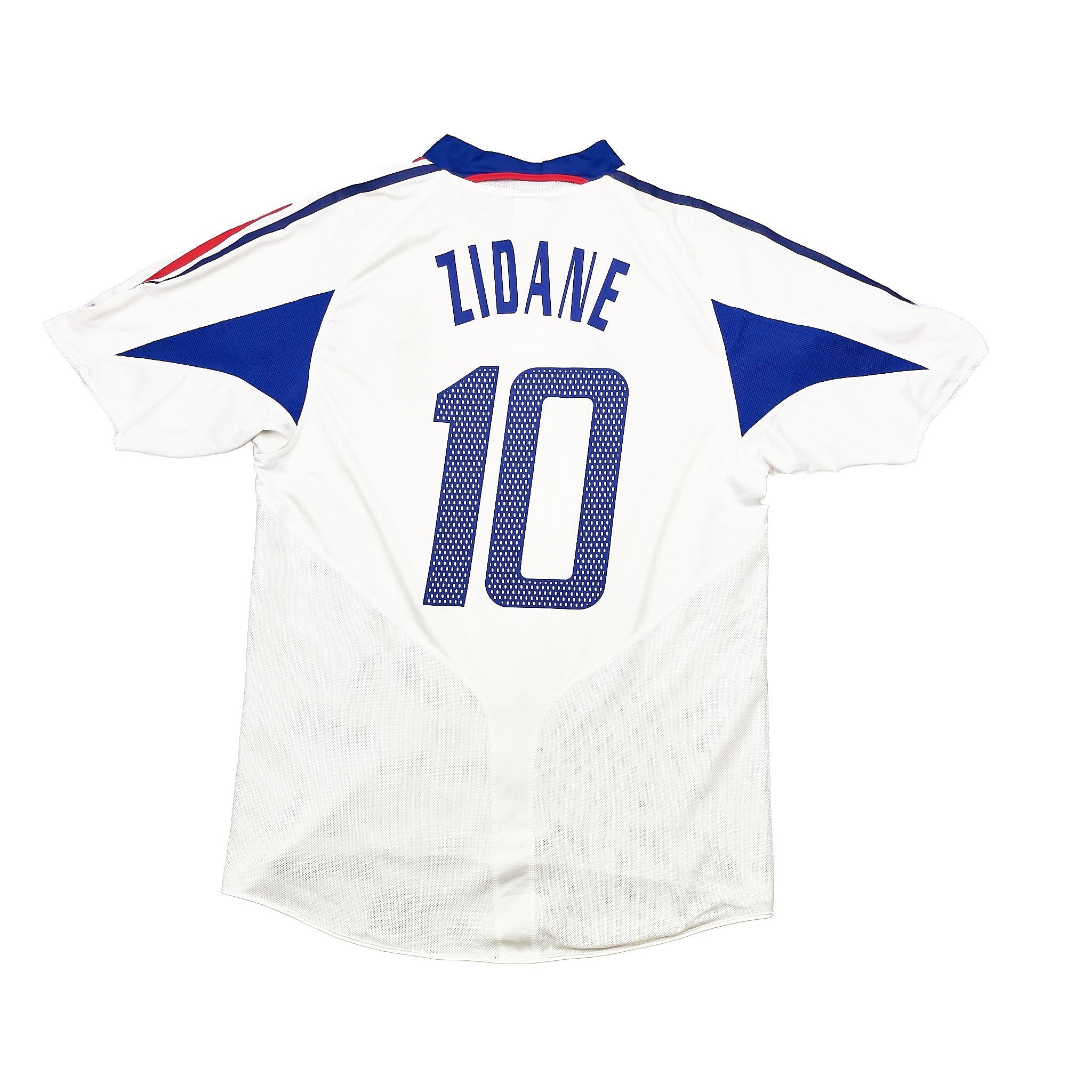 Buy 2004/06 France Zidane 10 Away Shirt (L) Adidas ~ Free worldwide shipping ~ Authentic Vintage Football Shirts from Cult Kits