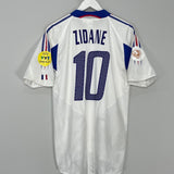 Shop 2004/06 FRANCE ZIDANE #10 AWAY SHIRT (M) ADIDAS, classic football shirts, vintage football shirts & retro soccer jerseys at Cult Kits