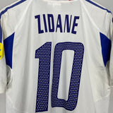 Shop 2004/06 FRANCE ZIDANE #10 AWAY SHIRT (M) ADIDAS, classic football shirts, vintage football shirts & retro soccer jerseys at Cult Kits