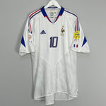 Shop 2004/06 FRANCE ZIDANE #10 AWAY SHIRT (XL) ADIDAS, classic football shirts, vintage football shirts & retro soccer jerseys at Cult Kits