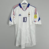 Shop 2004/06 FRANCE ZIDANE #10 AWAY SHIRT (XL) ADIDAS, classic football shirts, vintage football shirts & retro soccer jerseys at Cult Kits