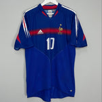 Shop 2004/06 FRANCE ZIDANE #10 HOME SHIRT (L) ADIDAS, classic football shirts, vintage football shirts & retro soccer jerseys at Cult Kits