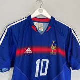 2004/06 FRANCE ZIDANE 10 HOME SHIRT (M) ADIDAS - Cult Kits - Medium - Buy Vintage Football Shirts, Authentic Retro Football Shirts For Sale, Classic Football Shirts & Soccer Jersey
