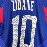 Shop 2004/06 FRANCE ZIDANE #10 HOME SHIRT (S) ADIDAS, classic football shirts, vintage football shirts & retro soccer jerseys at Cult Kits