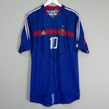 Shop 2004/06 FRANCE ZIDANE #10 HOME SHIRT (XL) ADIDAS, classic football shirts, vintage football shirts & retro soccer jerseys at Cult Kits