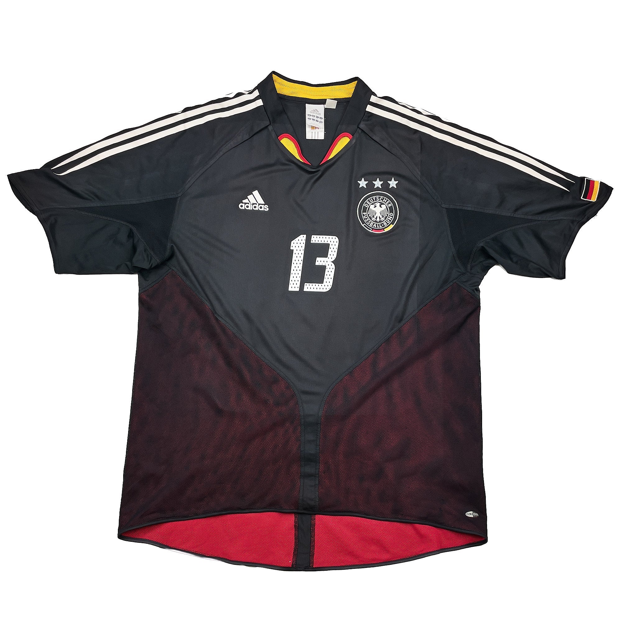 Buy 2004/06 Germany Ballack 13 Away Shirt (XXL) Adidas ~ Free worldwide shipping ~ Authentic Vintage Football Shirts from Cult Kits