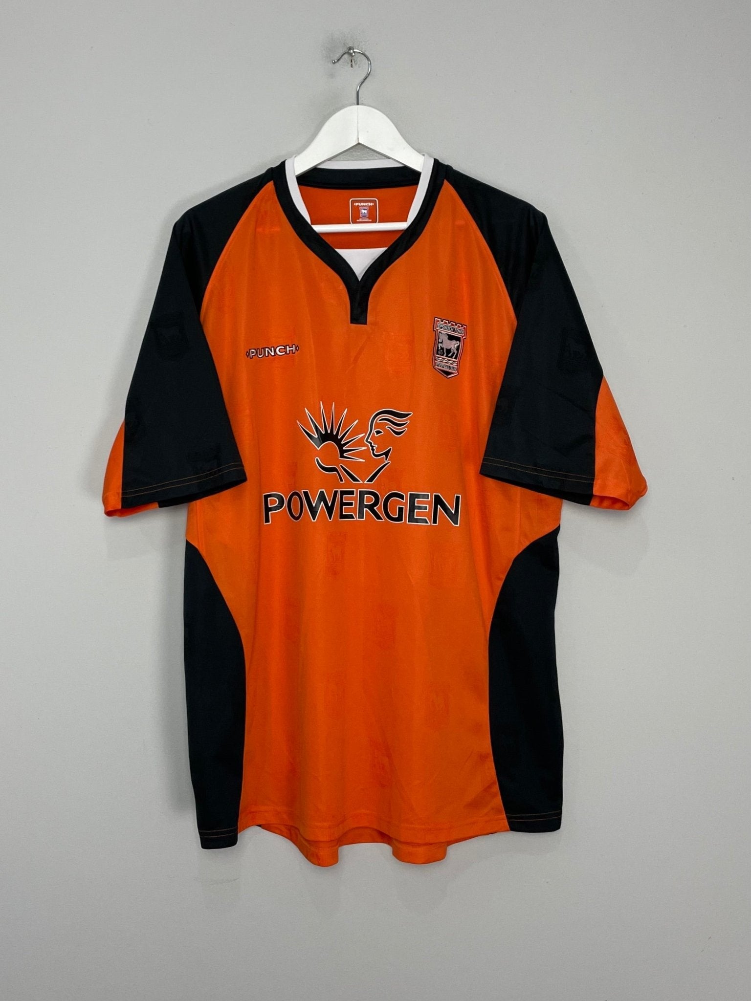 Shop 2004/06 IPSWICH TOWN AWAY SHIRT (XXL) PUNCH, classic football shirts, vintage football shirts & retro soccer jerseys at Cult Kits