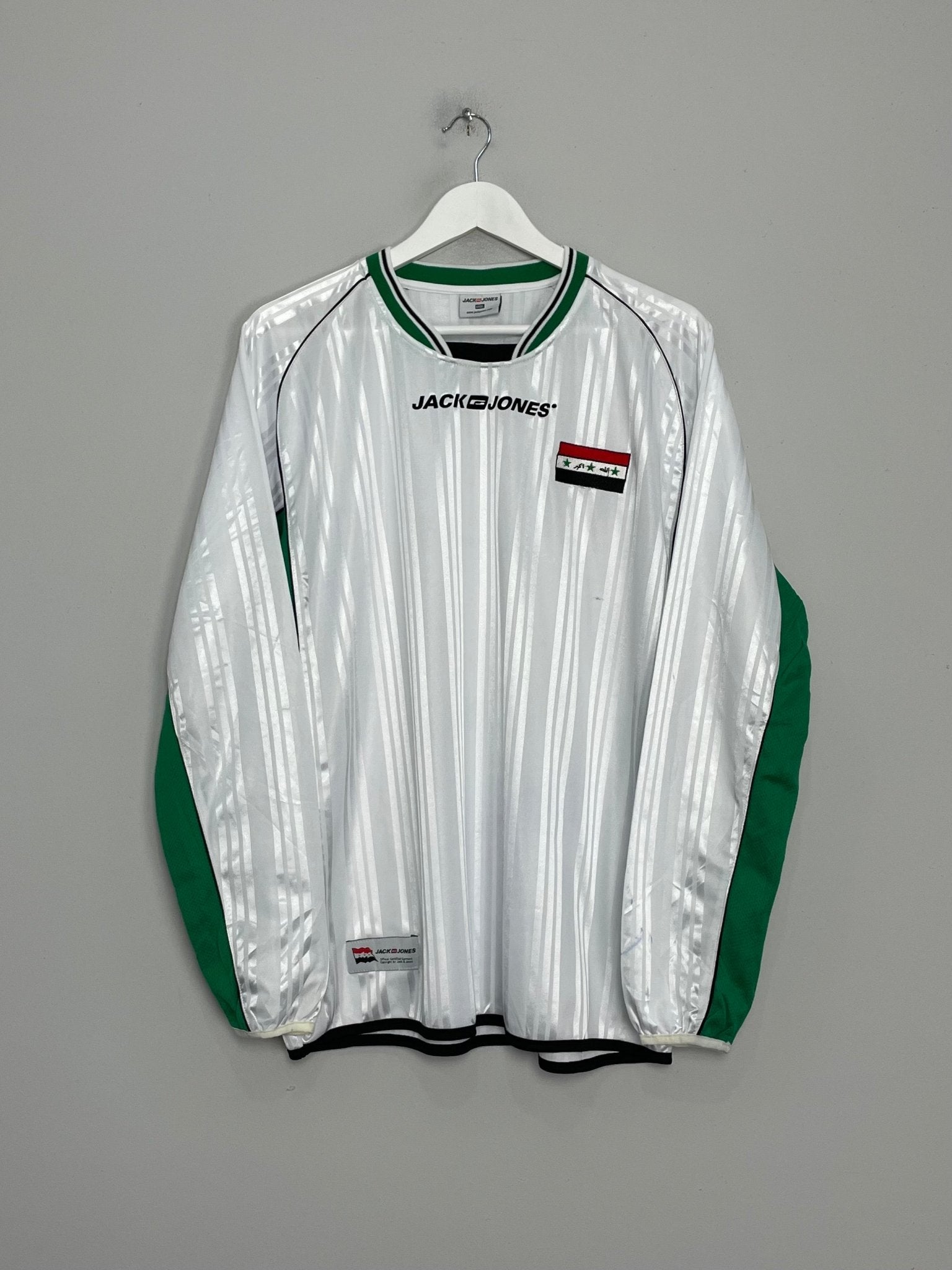2004/06 IRAQ L/S HOME SHIRT (XL) JACK & JONES – Cult Kits