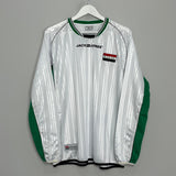 Shop 2004/06 IRAQ L/S HOME SHIRT (XL) JACK & JONES, classic football shirts, vintage football shirts & retro soccer jerseys at Cult Kits