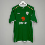 Shop 2004/06 IRELAND KEANE #6 HOME SHIRT (L) UMBRO, classic football shirts, vintage football shirts & retro soccer jerseys at Cult Kits