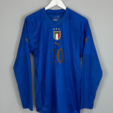 Shop 2004/06 ITALY R.BAGGIO #10 HOME SHIRT (M) PUMA, classic football shirts, vintage football shirts & retro soccer jerseys at Cult Kits