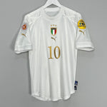 Shop 2004/06 ITALY TOTTI #10 AWAY SHIRT (S) PUMA, classic football shirts, vintage football shirts & retro soccer jerseys at Cult Kits