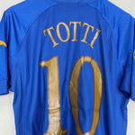 Shop 2004/06 ITALY TOTTI #10 HOME SHIRT (L) PUMA, classic football shirts, vintage football shirts & retro soccer jerseys at Cult Kits