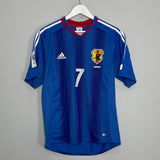 Shop 2004/06 JAPAN NAKATA #7 HOME SHIRT (M) ADIDAS, classic football shirts, vintage football shirts & retro soccer jerseys at Cult Kits