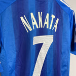 Shop 2004/06 JAPAN NAKATA #7 HOME SHIRT (M) ADIDAS, classic football shirts, vintage football shirts & retro soccer jerseys at Cult Kits