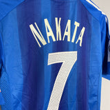 Shop 2004/06 JAPAN NAKATA #7 HOME SHIRT (M) ADIDAS, classic football shirts, vintage football shirts & retro soccer jerseys at Cult Kits