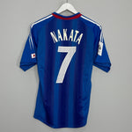Shop 2004/06 JAPAN NAKATA #7 HOME SHIRT (M) ADIDAS, classic football shirts, vintage football shirts & retro soccer jerseys at Cult Kits