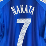 Shop 2004/06 JAPAN NAKATA #7 *PLAYER ISSUE* HOME SHIRT (M) ADIDAS, classic football shirts, vintage football shirts & retro soccer jerseys at Cult Kits