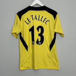 Shop 2004/06 LIVERPOOL LE TALLEC #13 AWAY SHIRT (M) REEBOK, classic football shirts, vintage football shirts & retro soccer jerseys at Cult Kits