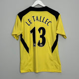 Shop 2004/06 LIVERPOOL LE TALLEC #13 AWAY SHIRT (M) REEBOK, classic football shirts, vintage football shirts & retro soccer jerseys at Cult Kits