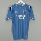 Shop 2004/06 MANCHESTER CITY HOME SHIRT (S) REEBOK, classic football shirts, vintage football shirts & retro soccer jerseys at Cult Kits