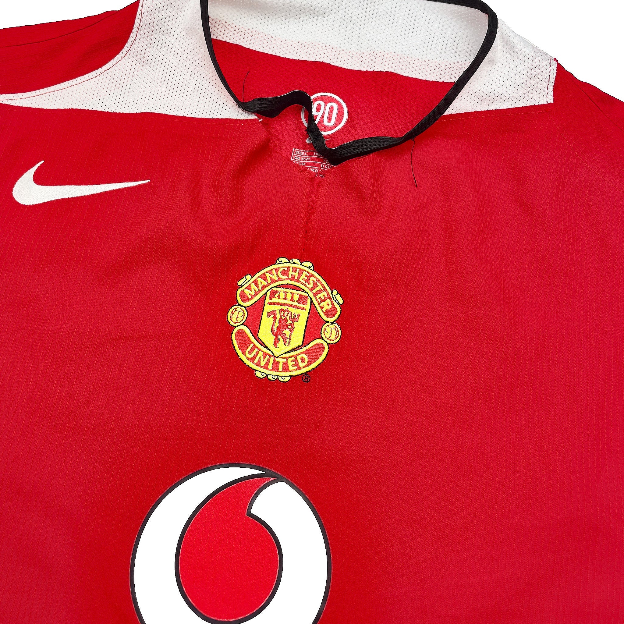 Buy 2004/06 MANCHESTER UNITED GIGGS 11 *MATCH WORN VS TOTTENHAM* HOME SHIRT (L) NIKE ~ Free worldwide shipping available ~ Authentic Vintage Football Shirts from Cult Kits