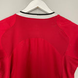 Shop 2004/06 MANCHESTER UNITED HOME SHIRT (L.KIDS) NIKE, classic football shirts, vintage football shirts & retro soccer jerseys at Cult Kits