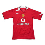 Buy 2004/06 Manchester United Home Shirt (S) Nike ~ Free worldwide shipping available ~ Authentic Vintage Football Shirts from Cult Kits