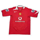 Buy 2004/06 Manchester United J.S Park 13 Home Shirt (L) Nike ~ Free worldwide shipping ~ Authentic Vintage Football Shirts from Cult Kits