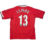 Buy 2004/06 Manchester United J.S Park 13 Home Shirt (L) Nike ~ Free worldwide shipping ~ Authentic Vintage Football Shirts from Cult Kits