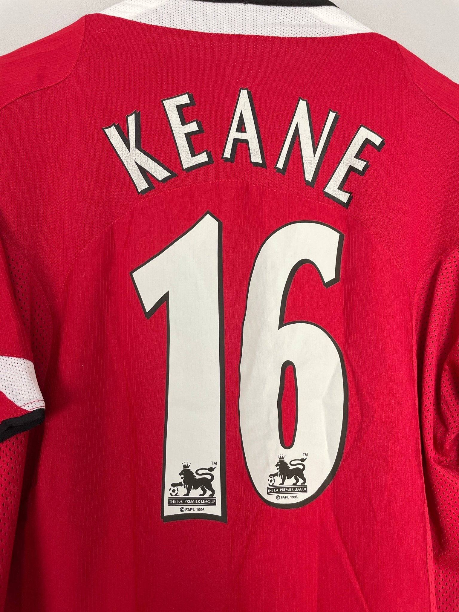 2004/06 MANCHESTER UNITED KEANE #16 HOME SHIRT (L) NIKE – Cult Kits