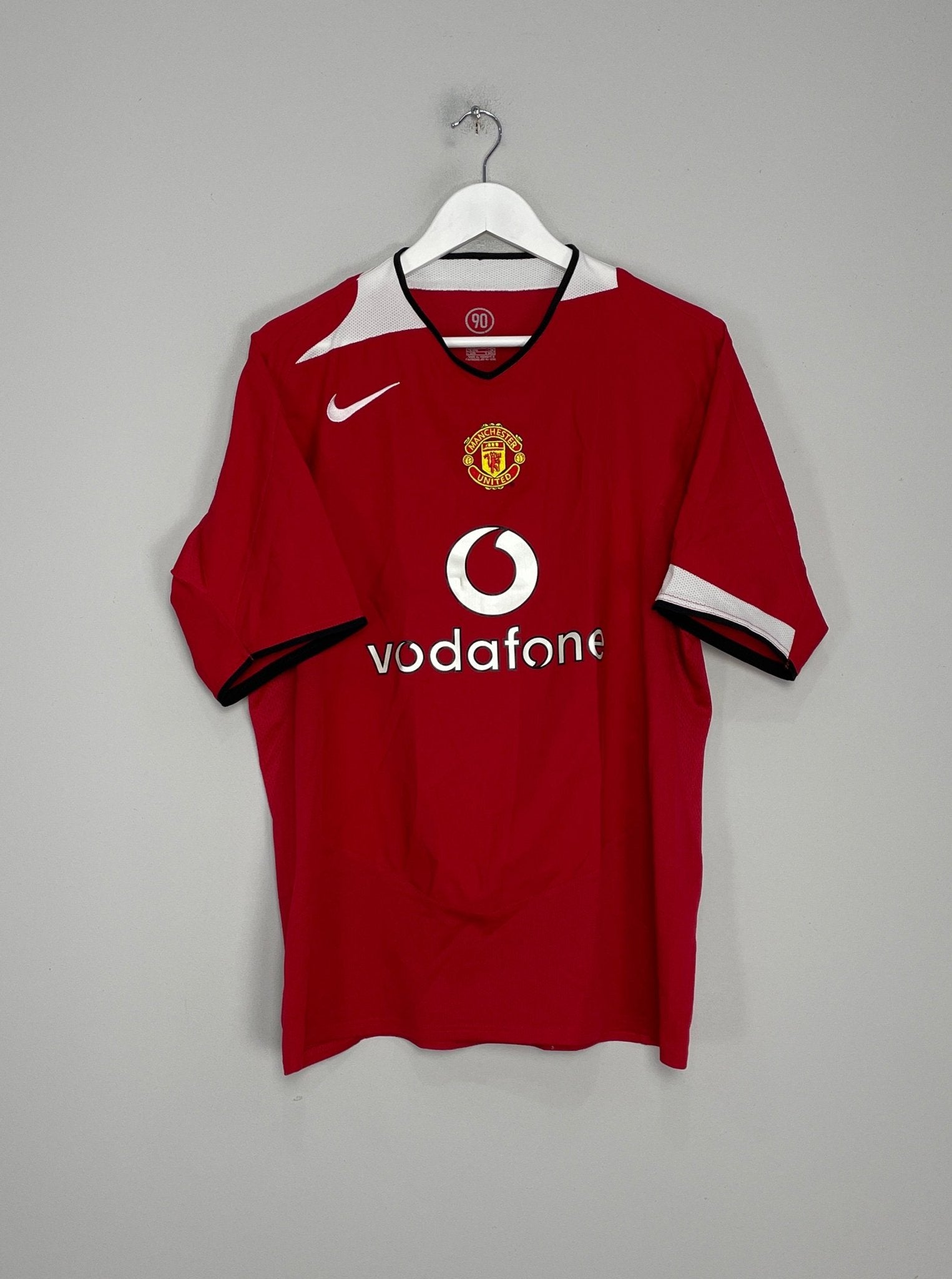 マンチェスターユナイテッド KEANE 16 NIKE Vodafone Unworn #16 Roy Keane Man United 2000/02 UCL Home Jersey Umbro XL