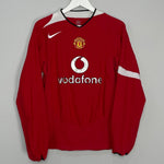 Shop 2004/06 MANCHESTER UNITED L/S HOME SHIRT (L) NIKE, classic football shirts, vintage football shirts & retro soccer jerseys at Cult Kits