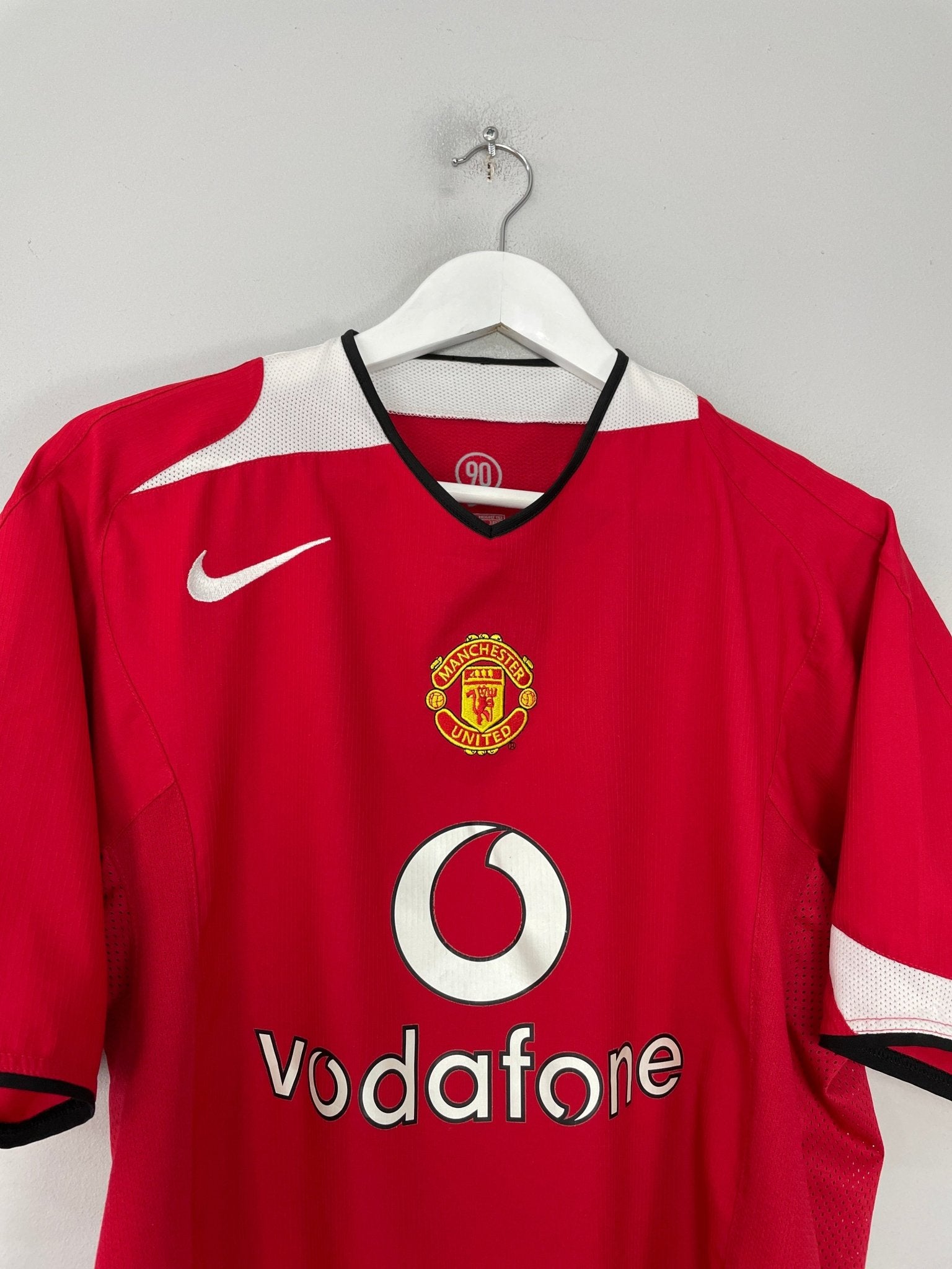 Shop 2004/06 MANCHESTER UNITED RONALDO #7 HOME SHIRT (L) NIKE, classic football shirts, vintage football shirts & retro soccer jerseys at Cult Kits