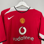 Shop 2004/06 MANCHESTER UNITED RONALDO #7 HOME SHIRT (L) NIKE, classic football shirts, vintage football shirts & retro soccer jerseys at Cult Kits