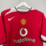 Shop 2004/06 MANCHESTER UNITED RONALDO #7 HOME SHIRT (L) NIKE, classic football shirts, vintage football shirts & retro soccer jerseys at Cult Kits