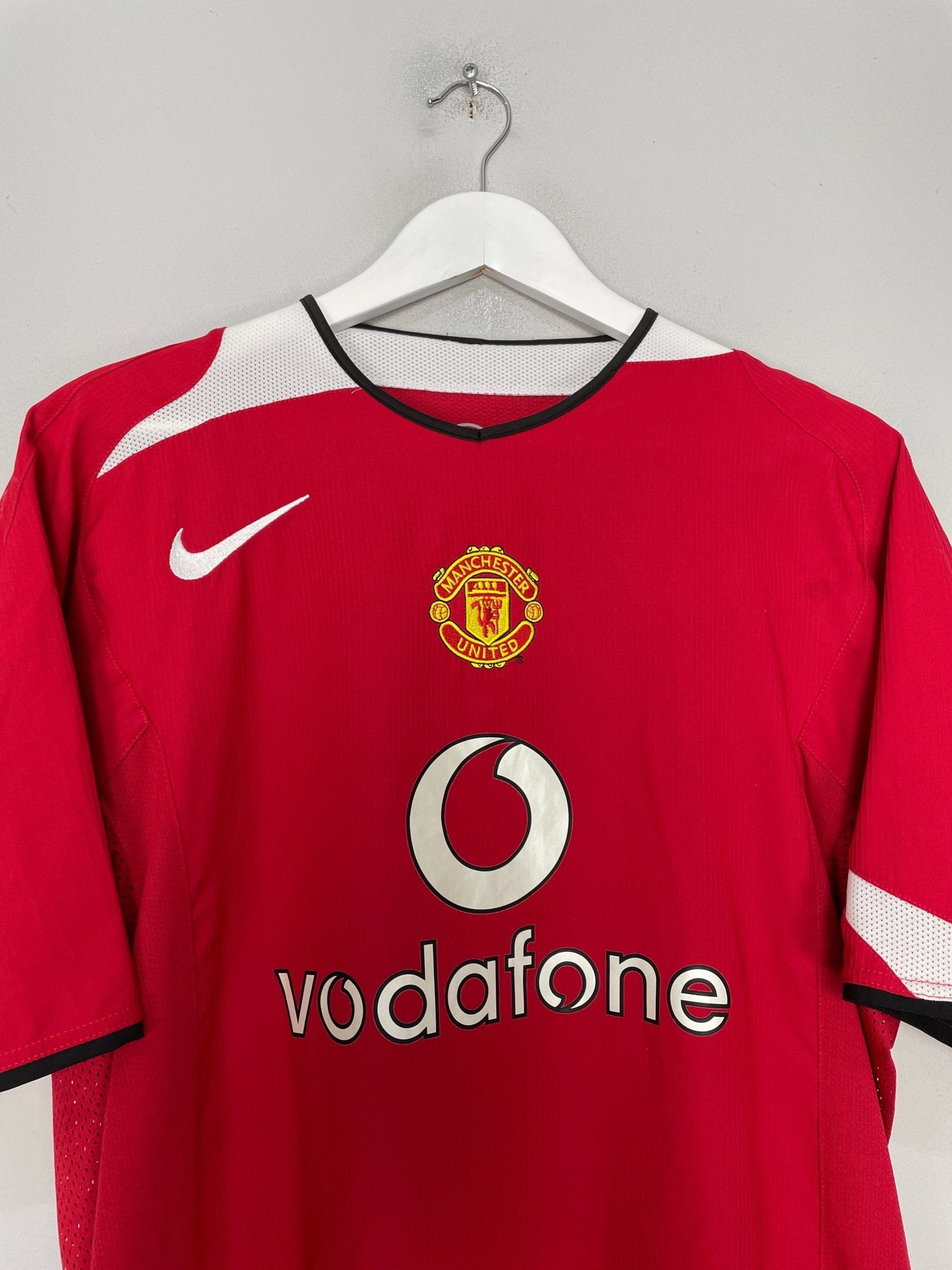 Shop 2004/06 MANCHESTER UNITED RONALDO #7 HOME SHIRT (L) NIKE, classic football shirts, vintage football shirts & retro soccer jerseys at Cult Kits