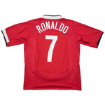 Buy 2004/06 Manchester United Ronaldo 7 Home Shirt (L) Nike ~ Free worldwide shipping available ~ Authentic Vintage Football Shirts from Cult Kits