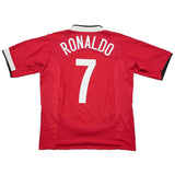 Buy 2004/06 Manchester United Ronaldo 7 Home Shirt (L) Nike ~ Free worldwide shipping available ~ Authentic Vintage Football Shirts from Cult Kits