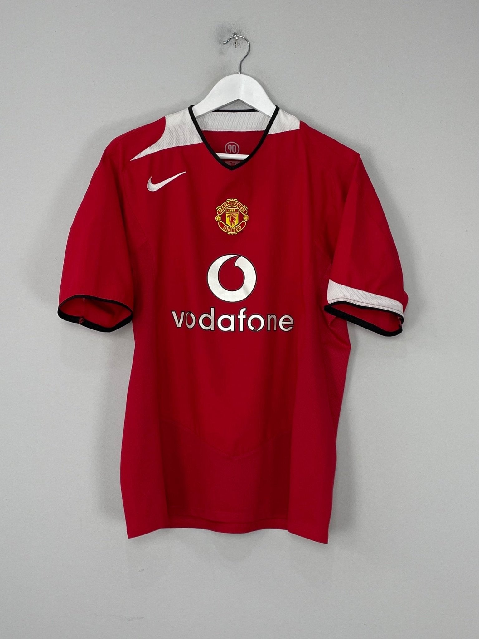 Shop 2004/06 MANCHESTER UNITED RONALDO #7 HOME SHIRT (L) NIKE, classic football shirts, vintage football shirts & retro soccer jerseys at Cult Kits