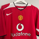 Shop 2004/06 MANCHESTER UNITED RONALDO #7 HOME SHIRT (XL) NIKE, classic football shirts, vintage football shirts & retro soccer jerseys at Cult Kits