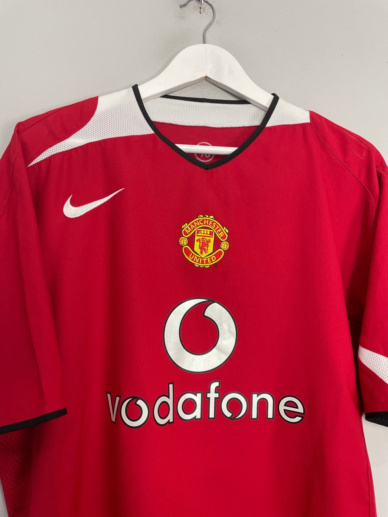 Shop 2004/06 MANCHESTER UNITED RONALDO #7 HOME SHIRT (XL) NIKE, classic football shirts, vintage football shirts & retro soccer jerseys at Cult Kits