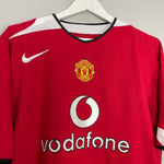 Shop 2004/06 MANCHESTER UNITED RONALDO #7 HOME SHIRT (XL) NIKE, classic football shirts, vintage football shirts & retro soccer jerseys at Cult Kits