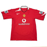 Buy 2004/06 Manchester United Ronaldo 7 Home Shirt (XL) Nike ~ Free worldwide shipping ~ Authentic Vintage Football Shirts from Cult Kits
