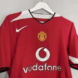 Shop 2004/06 MANCHESTER UNITED ROONEY #8 HOME SHIRT (S) NIKE, classic football shirts, vintage football shirts & retro soccer jerseys at Cult Kits